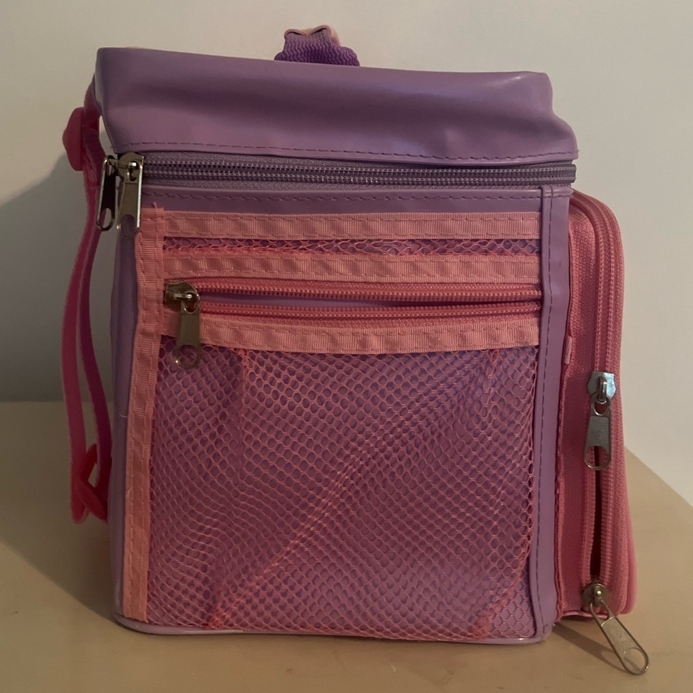 Kids/ girl/ youth Glamour Girlz Salon Pink Doll Case/Makeup Case/ Overnight Case - Picture 5 of 8
